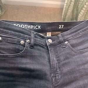 J. Crew women’s toothpick jeans